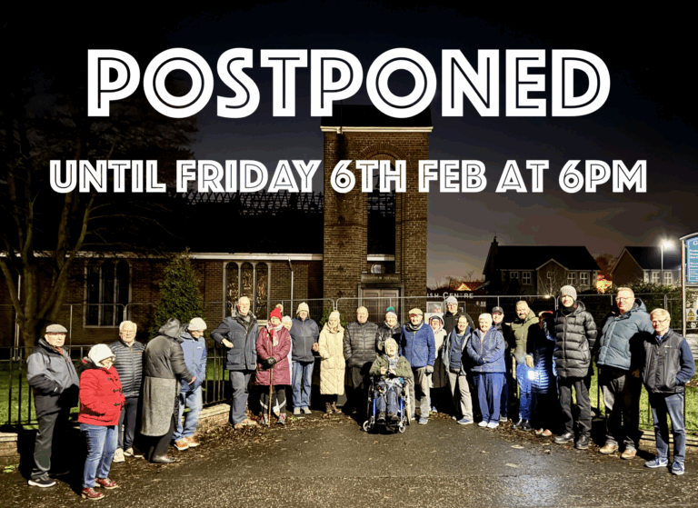 Prayer Walk POSTPONED