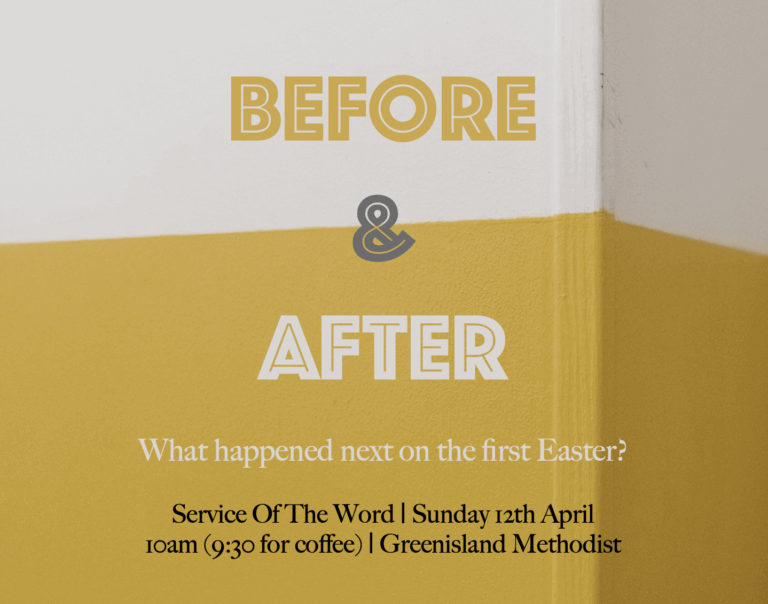 This Sunday (12th April)…